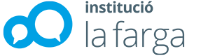 English in La Farga Logo